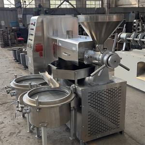 Nouvellement mis à niveau série 6YL 201 acier inoxydable automatique haute efficacité noyau de thé et huile de sésame presse Machine 6YL-120ZD - Product Image 4