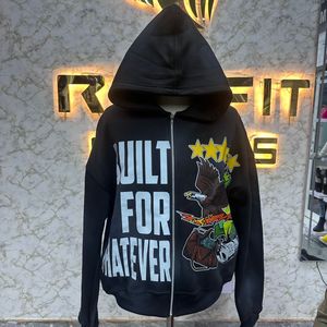 Qualité supérieure Coupe parfaite Sweat à capuche zippé le plus demandé Puff Imprimé fabriqué en usine Prix bon marché Sweats à capuche pour hommes Sweats à capuche pour hommes - Product Image 1