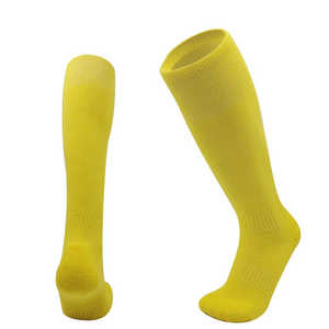 Chaussettes de football antidérapantes Chaussettes de sport avec logo personnalisé Chaussettes de football antidérapantes pour des performances athlétiques et d'adhérence - Product Image 1