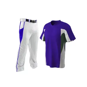 Uniforme de baseball avec logo personnalisé Uniformes de baseball sublimation pour jeunes garçons Maillot uniforme d'équipe de baseball - Product Image 1