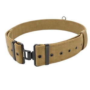 Cinturón de Lona Ajustable, Cinturón de Cintura Resistente para Hombre, Informal y para el Trabajo, Cinturón de Lona Duradero, Cinturón Ajustable para Hombre - Product Image 1