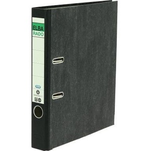 ELBA Rado Klassik 50mm DIN <b>A4</b> Binder Cardboard File <b>Folder</b> with Outer Paper and Inner Cardboard Lamination - Product Image 1