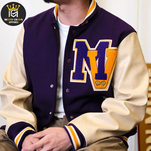 แจ็กเก็ตเลตเทอร์เมนน้ำหนักเบาออกแบบเองได้แจ็กเก็ตฤดูหนาวผลิตจากปากีสถาน - Product Image 3