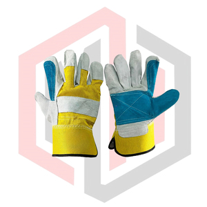 ถุงมือหนังสำหรับงานทั่วไป ทนทานต่อการฉีกขาด ระบายอากาศได้ดี ปราศจากซิลิโคน ปราศจากแป้ง ป้องกันความร้อน ป้องกันการบาด ป้องกันไฟฟ้าสถิต - Product Image 1