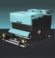 Presse à chaud électrique à plat Horno DTF 60 Pro (SX8) - Machine d'impression textile multicolore automatique avec convoyeur pour application et séchage