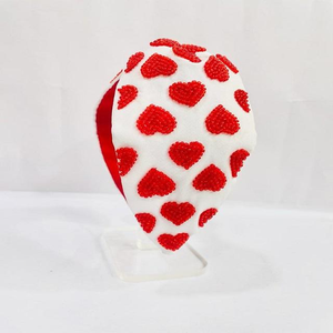 Diadema Elegante Hecha a Mano con Perlas Decorativas y Cuentas de Semillas Multicolores de Primera Calidad para Mujeres y Niñas - Product Image 6