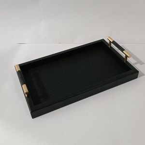 Bandeja de Servicio Artesanal Premium Ecológica Hecha en India, Plato Culinario con Acabado Liso para Banquetes, Catering, Mesa Elegante - Product Image 1