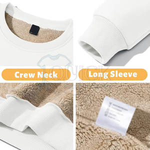 Sudadera de lana Sherpa informal de invierno de alta calidad Mezcla de poliéster/algodón Ecológico Transpirable Regular Fit - Product Image 5