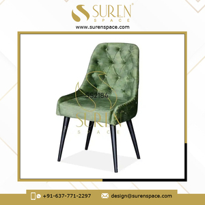Principal fabricant de produits de qualité supérieure, chaise longue à cadre en fer velours vert touffeté de Jodhpur - Product Image 2
