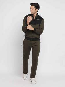 Conjuntos deportivos de dos piezas con sudaderas con cremallera cómodas para hombre, personalizados para entrenamiento y jogging. - Product Image 2