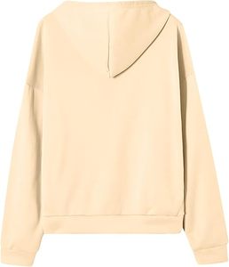 Sudaderas con capucha personalizadas con cremallera para mujer OEM Cremallera completa Algodón Fleece Sudaderas con capucha ajustadas con estilo Marca privada Ropa informal Proveedor a granel - Product Image 3