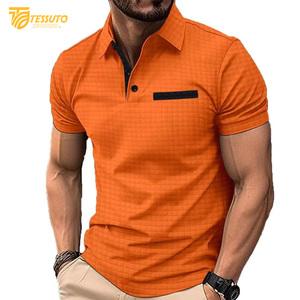 Hombres de alta calidad para Polo Último diseño Ropa informal transpirable Bajo MOQ Personalizado Tallas grandes Opciones personalizables - Product Image 1