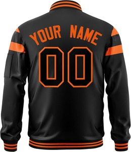 Premium Oversized <b>Varsity</b> <b>Jacket</b> Luxury <b>Bomber</b> Satin Contrast Sleeves High Quality Fashion Streetwear Wholesale <b>Jacket</b> for <b>Men</b> - Product Image 2