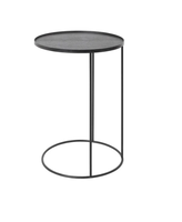 Mobilier de maison moderne Table d'appoint en métal Table basse en bois de stockage pour salon décoratif-Fabricant de gros exportateur