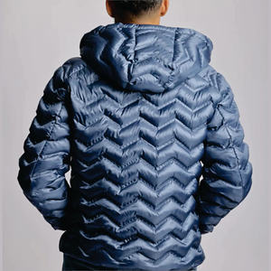 2025 hiver bulle utilitaire vestes en gros personnalisé bouffant vêtements fabricant extérieur chaud à capuche manteau pour hommes - Product Image 4