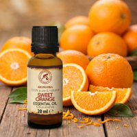 Aceite Esencial de Naranja Dulce Aromatika 20 ml 100% Puro y Natural de Citrus Sinensis para Aromaterapia