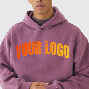 Jersey de invierno de alta calidad OEM, sudaderas con capucha de gran tamaño para hombre, sudadera de peso pesado Unisex con impresión digital de logotipo personalizado a bajo precio - Product Image 2