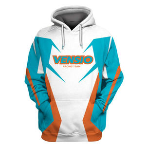 Sweatshirts à capuche de motocross de course personnalisés entièrement numériques par sublimation sport avec impression de course pour la saison d'hiver - Product Image 5