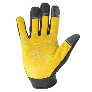 Guantes de trabajo general Guantes de mecánico de piel de oveja para jardinería y montaje industrial - Product Image 5