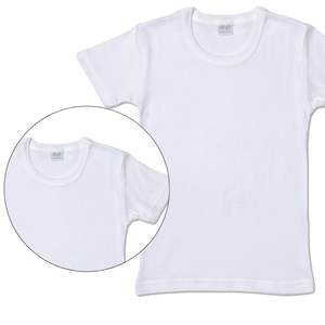 3 piezas de ropa interior para niños camiseta media manga 100% algodón suave y transpirable cómodo ajuste Ellepi - Product Image 3