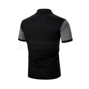 Polos pour hommes respirants, polos pour hommes avec logo personnalisé imprimé, polos pour hommes élégants - Product Image 3