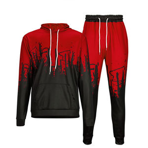 Survêtement de formation de haute qualité à séchage rapide pour hommes Meilleure vente Produit personnalisé Ensemble de survêtement de sublimation pour hommes - Product Image 1