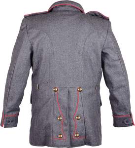 2025 estilo de moda requisito personalizado Logo invierno alta calidad hombres WW1 alemán túnica abrigos - Product Image 3