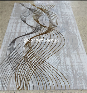 Alfombras Turcas Modernas de Polipropileno Tejidas a Máquina, Alfombras de Yute de Alta Calidad Resistentes a las Manchas, de Pelo Alto, Abstractas, para Dormitorio y Hogar - Product Image 5