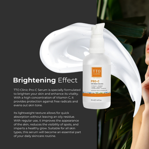TTO Clinic Pro <b>Face</b> Serum 50ml Vitamin C Glutathione Collagen Bakuchiol Centella-Hydrating Anti-Wrinkle Firming Formula - Product Image 4