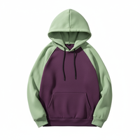 Sweat-shirt à capuche en polaire pour femmes, taille plus, couleur contrastée, logo personnalisé, vêtements décontractés d'hiver