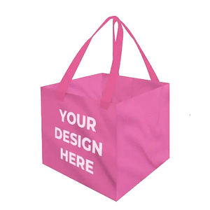 Precio de fábrica directo Bolsa de compras ecológica no tejida con mango personalizado con logotipo Origen de Vietnam ecológico para uso comercial - Product Image 3