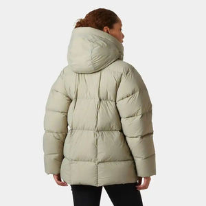 <b>Light</b> Lav <b>Women</b> Quilted Puffer Down Jacket with Adjustable Hood and Bubble Winter <b>Coat</b> Warm and Stylish with Design - Product Image 2