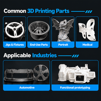 Imprimante 3D Mingda MD-600D Ultra Dual pour pièces automobiles, extrudeuse haute vitesse, grande imprimante 3D pour pièces automobiles 1000 mm