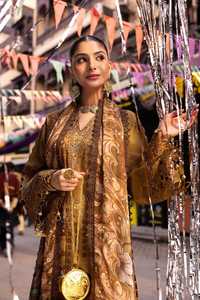 Casual Party Wear Kameez with Dupatta <b>Trousers</b> Top Demanded Clothing 3 Piece BY AA IMPEX - Product Image 5