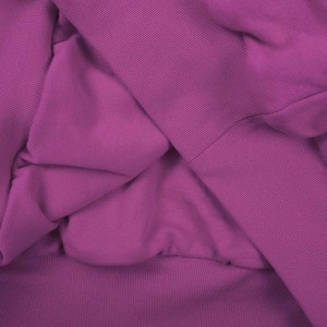 Sudadera holgada de doble capa con logotipo personalizado, sudadera de algodón liso pesado con bolsillo lateral, diseño de estampado informal de otoño - Product Image 5