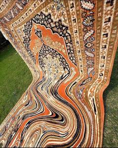 Alfombra de fusión Persia hecha a mano con mechones 100% alfombras y alfombras de tendencia de lana fina para sala de estar alfombra de salón para habitación de niños - Product Image 3