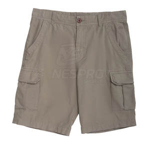 Último diseño personalizado hombres Cargo Shorts venta al por mayor ropa casual 100% algodón sólido secado rápido de alta calidad - Product Image 1