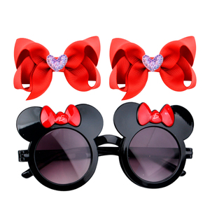 Juego de 2 Lazos para el Cabello con Detalle de Lazo y Lentes UV400, Accesorios para el Cabello con Orejas de Ratón - Product Image 2