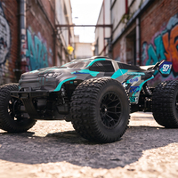 JIUSI SC10 Camion RC à grande vitesse à moteur brossé, échelle 1/10, 2,4 GHz, 4x4, 80 km/h, Monster Truck 4x4 pour les experts