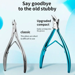 120 Degrés Sharp Lame Droite Incarnés Coupe-Ongles Épais Coupe-Ongles Cuticules Art Manucure Pédicure Soins Ciseaux À Ongles Outil - Product Image 3