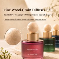 Diffuseur de parfum suspendu pour voiture en verre, 120 ml, parfum longue durée, pendentif pour l'intérieur de la voiture