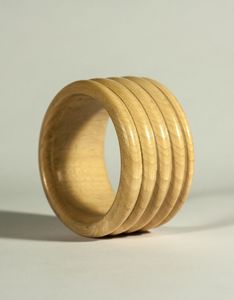 LONGER UNIQUE DESGIN WOODEN BANGLE and <b>Bracelet</b> Customized Size Wooden <b>Bracelets</b> Bangle Handmade Flower Wooden Bangle Cuff - Product Image 4