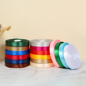 10-1500mm Cut/embossed Edge 100% Polyester Christmas Gift Ribbon Satin 10mm 100mm Custom Ribbon Roll Wholesale Herringbone - Product Image 6