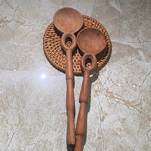 Vietnam Wooden Spoon Premium Quality Natural Wood Handmade Bulk Wholesale Supplier - Product Image 1