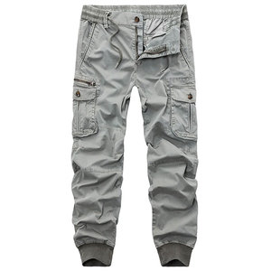 High Quality Men's Cargo Pants Casual Multi Pockets <b>Large</b> Size Pant Men Outwear Straight Trousers Sustainable Cargo Pant - Product Image 1