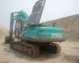 Advanced Excavadora Usada Kobelco 35T Construction Equipment SK350 Large Second-hand High Quality Excavators