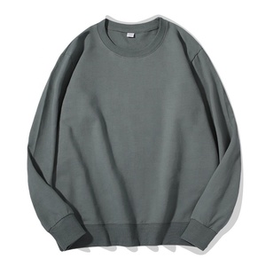 Premium Quality Oversize Custom logo <b>Men's</b> Sweatshirt Plain 100% Cotton Crew Neck Sweatshirt <b>For</b> <b>Men</b> And Women - Product Image 2
