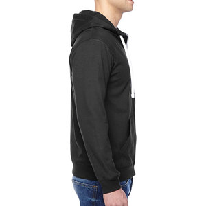 Bella เสื้อฮู้ดผ้าแคนวาสสำหรับทั้งชายและหญิง, เสื้อกันหนาวมีซิปมีฮู้ดฟองน้ำขนแกะ - Product Image 3