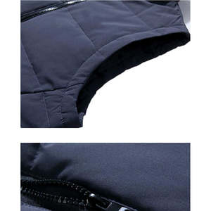 Chaleco Acolchado de Invierno para Hombre, Ajustado al Cuerpo - Product Image 3