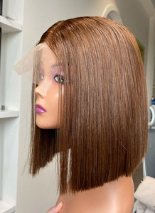 Pelucas de Cabello Vietnamita Liso Teñido con Reflejos, Trama Única, Todos los Colores - Product Image 3